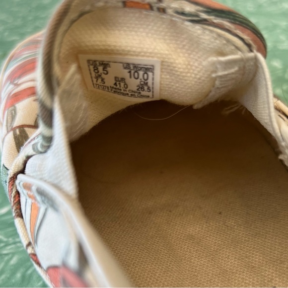 Vans Slip-on tropical Print Women’s size 10 - Picture 3 of 3